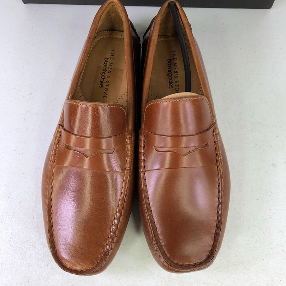 The Men’s Store Bloomingdales Penny Driving Loafer Shoes Size 7 - Picture 5 of 8